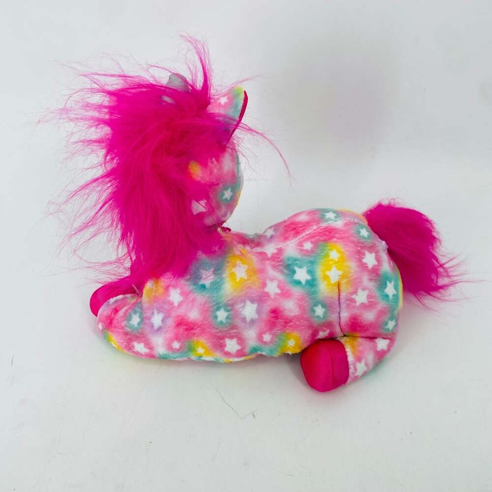 Unicorn Surprise Licorice Plush 3 Babies Pink Rainbow 14" Just Play Pink Rainbow - Picture 5 of 8
